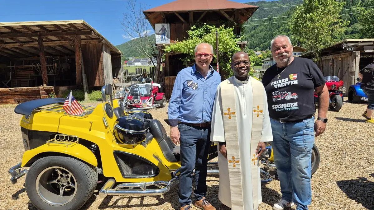 Hans Kapeller, Maximilian Tasieobi Chilaka und Peter Koller