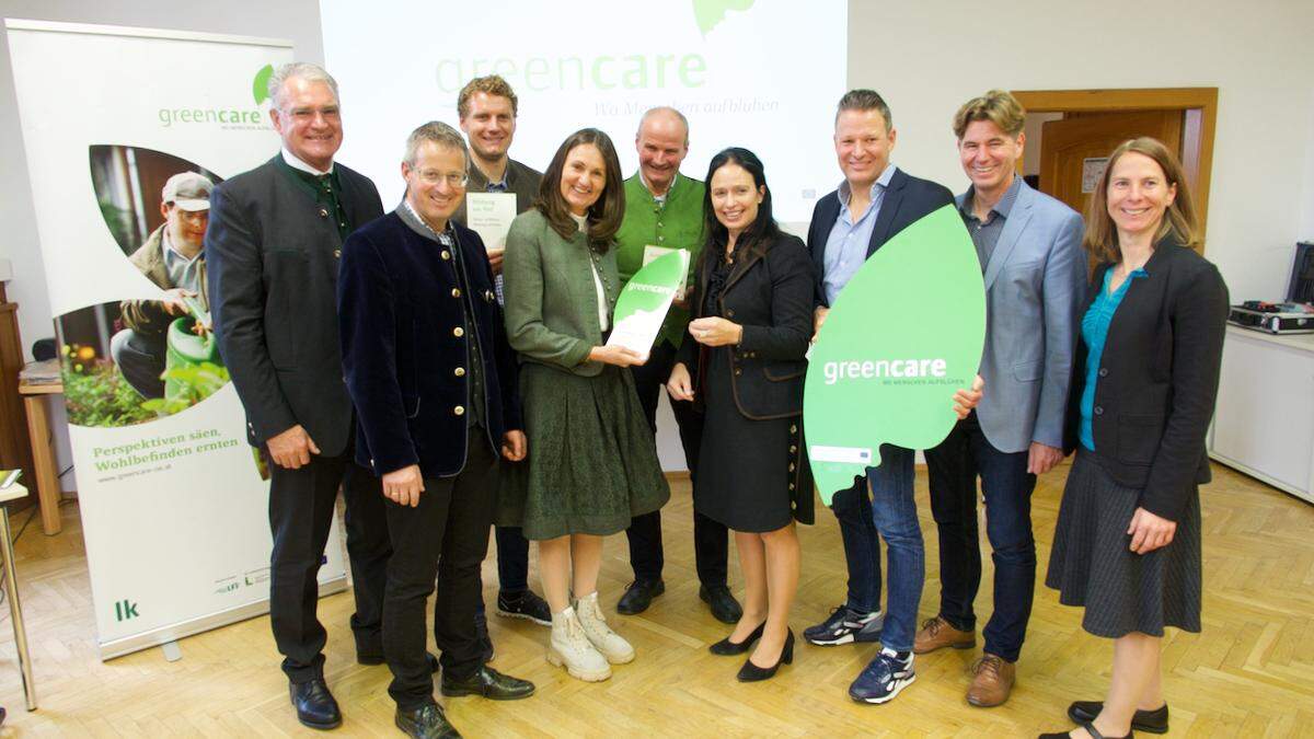 Der Millstätter Biohof Liendl von Elisabeth Obweger erhielt die „Green Care“-Hoftafel