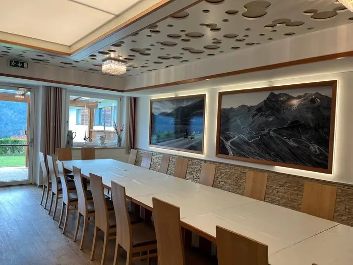 Der Seminar- und Feierraum für bis zu 60 Personen