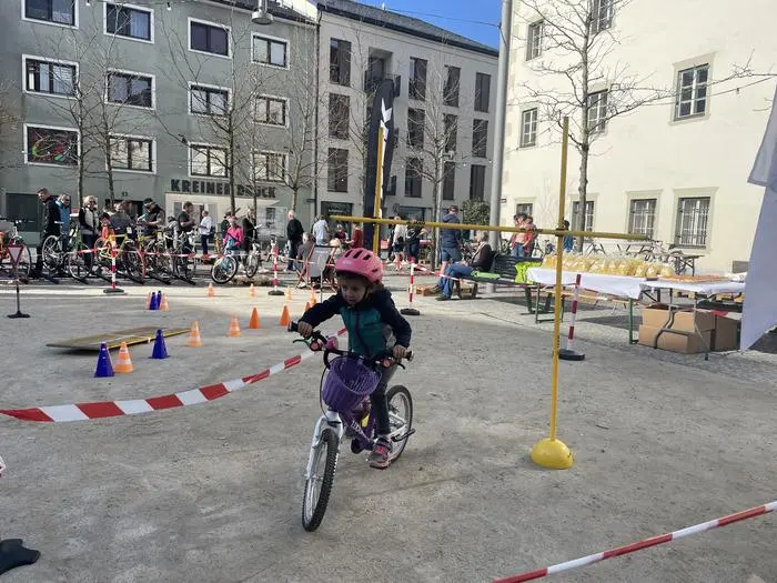 Der Kids-Parcours bereitete den jüngsten Besuchern viel Spaß