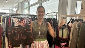 Eine Kundin wurde bereits fündig