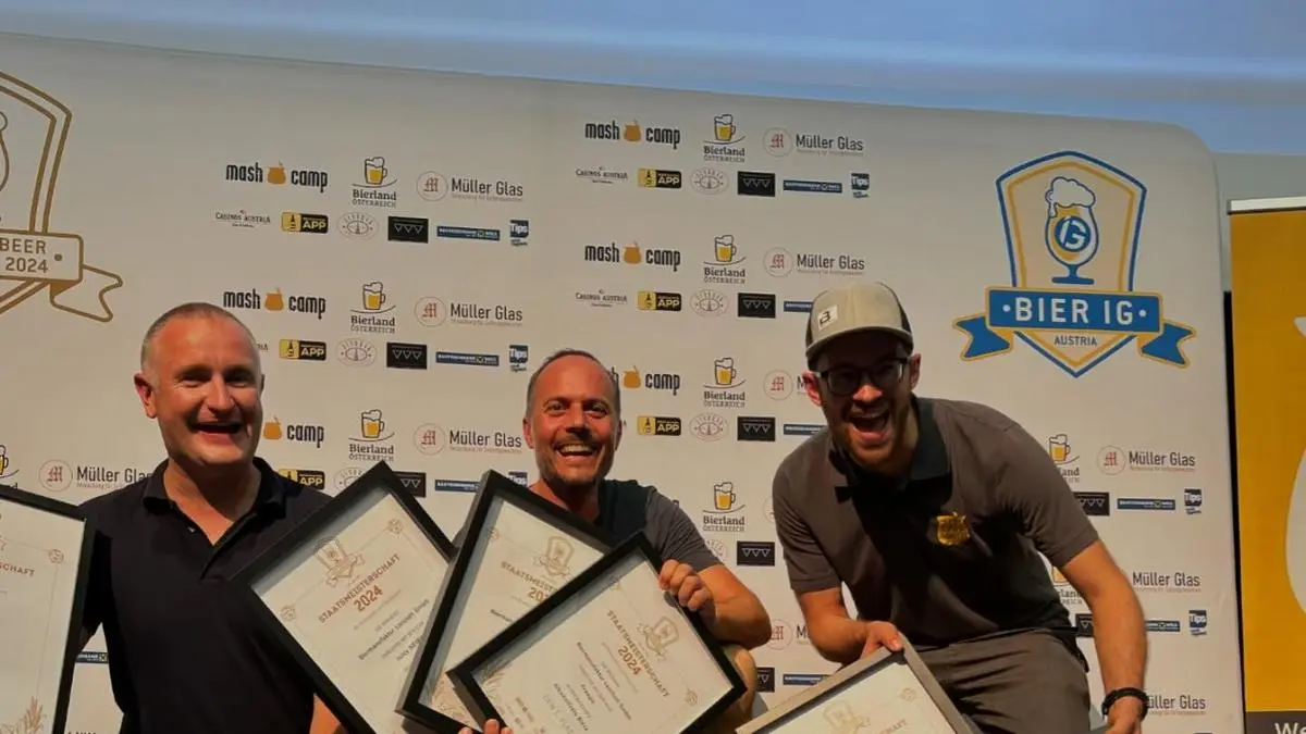 Die Staatsmeisterschaften in Linz waren für die Kötschach-Mauthner Biermanufaktur ein voller Erfolg