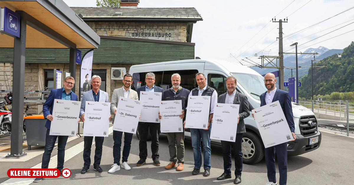 Oberdrauburg bekommt flexibles Mobilitätsangebot