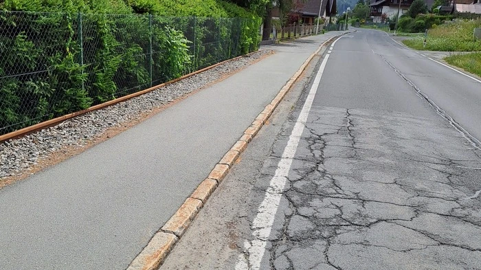 Ein Straßenabschnitt