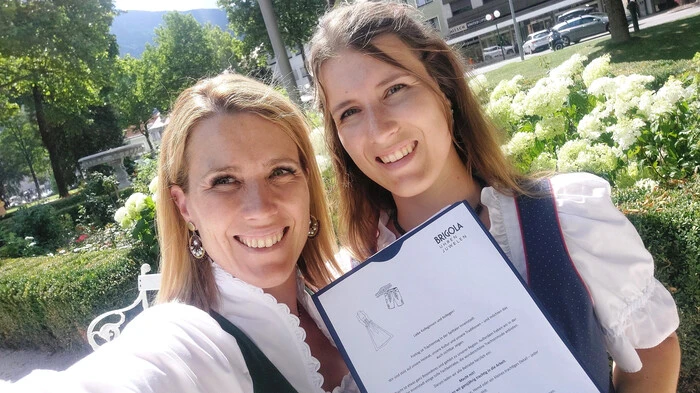 Susanne Brigola und Tochter Lea