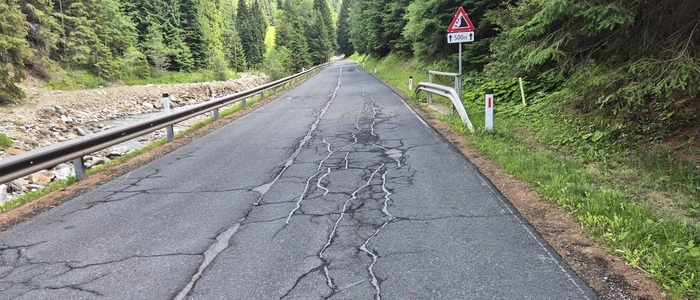 Ein Straßenabschnitt