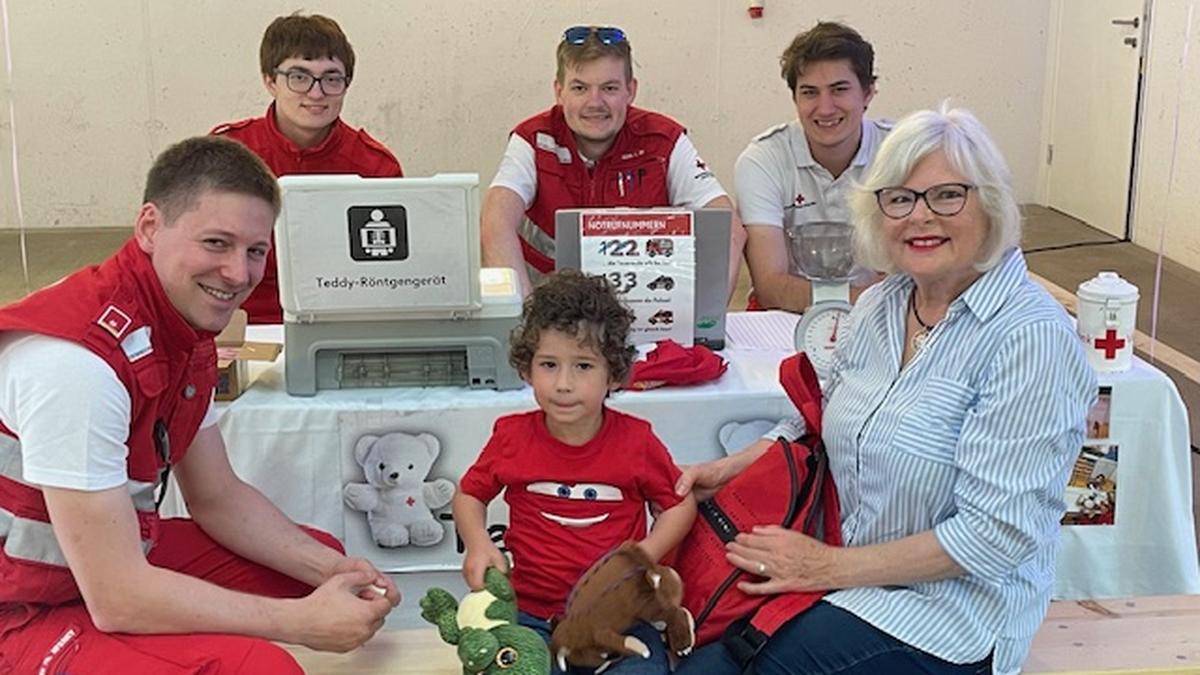 Die Teddybärenambulanz begeisterte die jüngeren Besucher