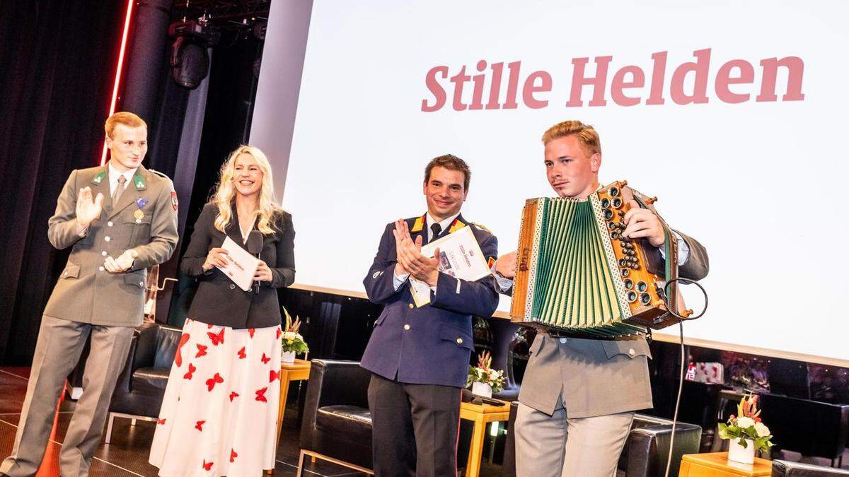 Winfried Kautz spielte nach einem Brand im Katschbergtunnel mit seiner Harmonika gegen die Massenpanik an