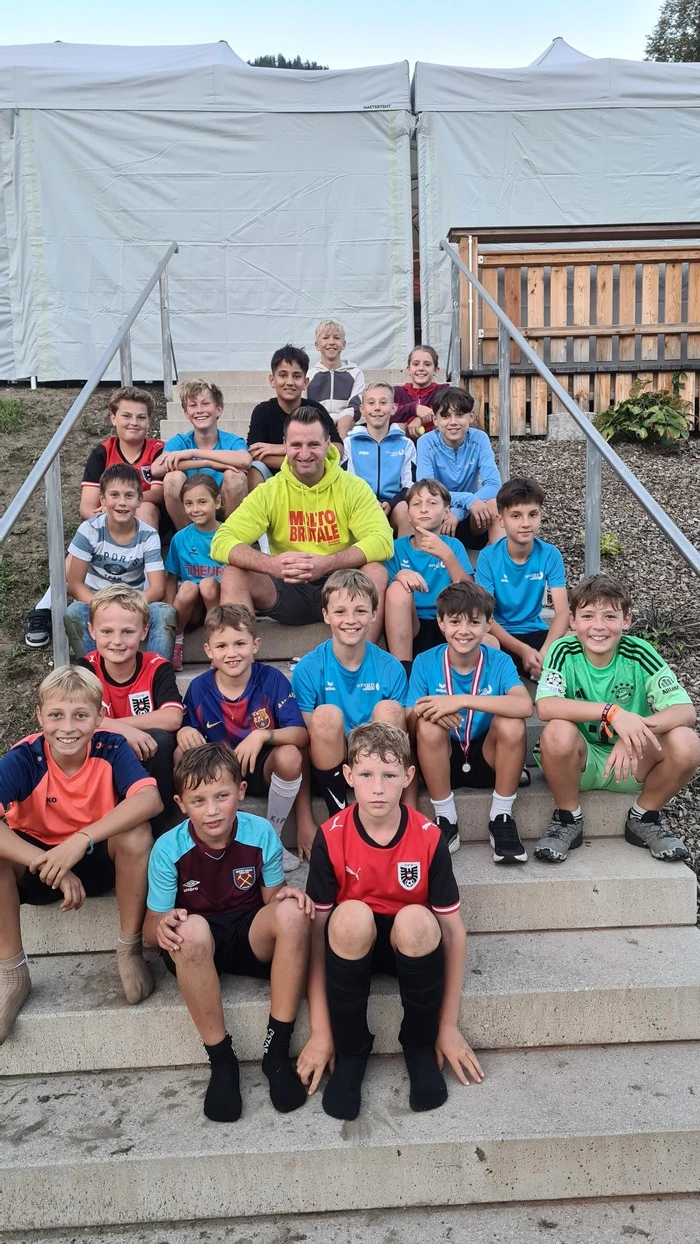 Auch die jüngsten Kicker waren am Start