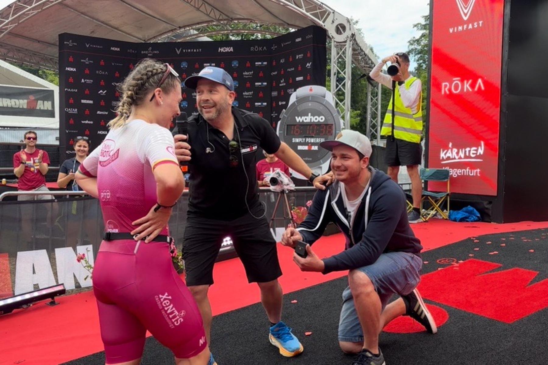 „IronMom“ Eva Berger: Beste Österreicherin (29) bekam Heiratsantrag auf Ironman-Finishline