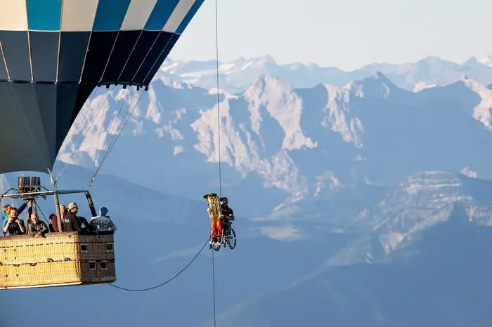 Hoch hinaus mit dem Rollstuhl 