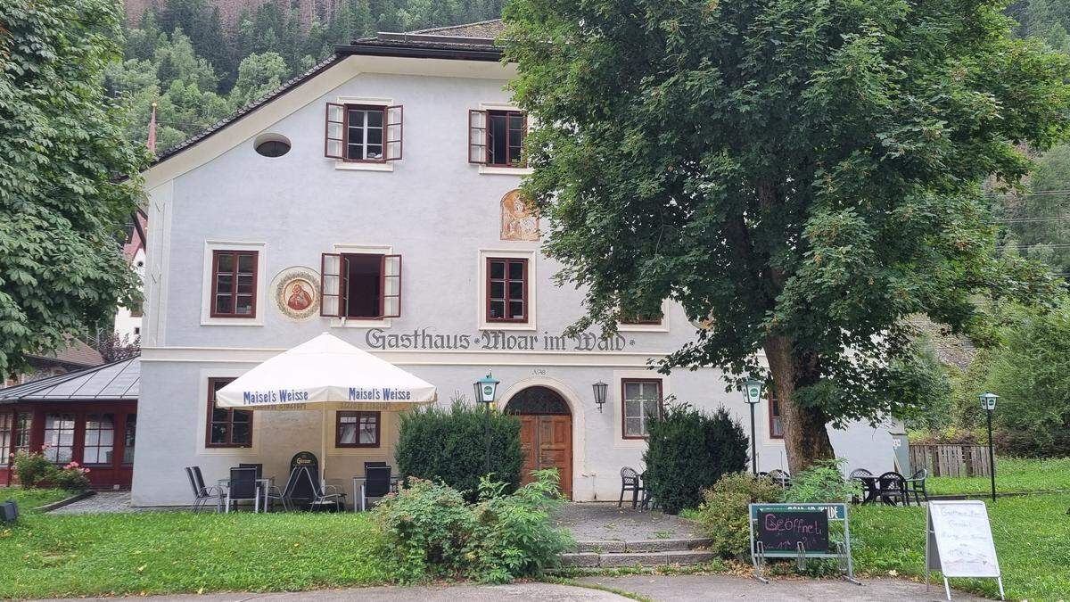 Das Gasthaus Moar im Walde freut sich auf Gäste