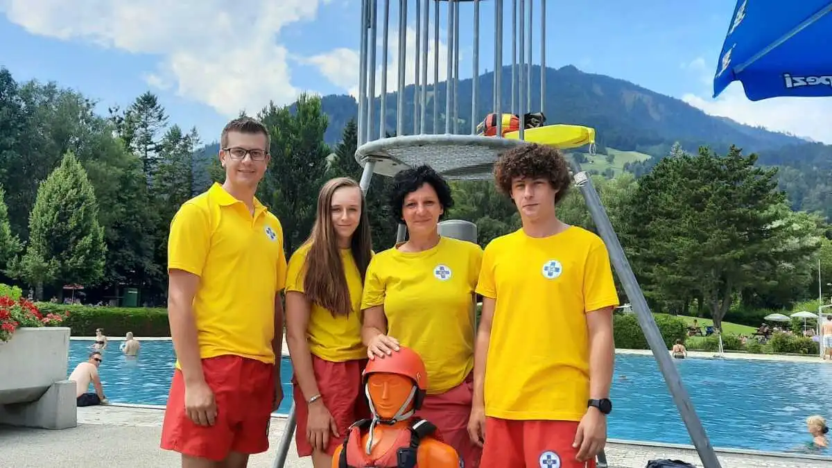 35 Schwimmscheine wurden von der Wasserrettung ausgestellt