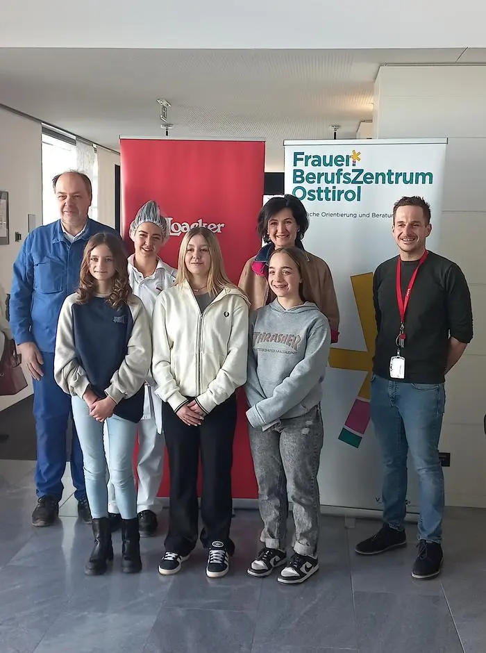 Die Teilnehmerinnen lernten viel über Lebensmitteltechnik 