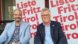 Markus Sint und Günther Hatz von der Liste Fritz