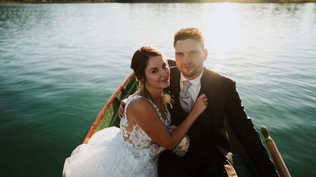 Hannah und Andreas Thurner feierte Hochzeit am Faakersee