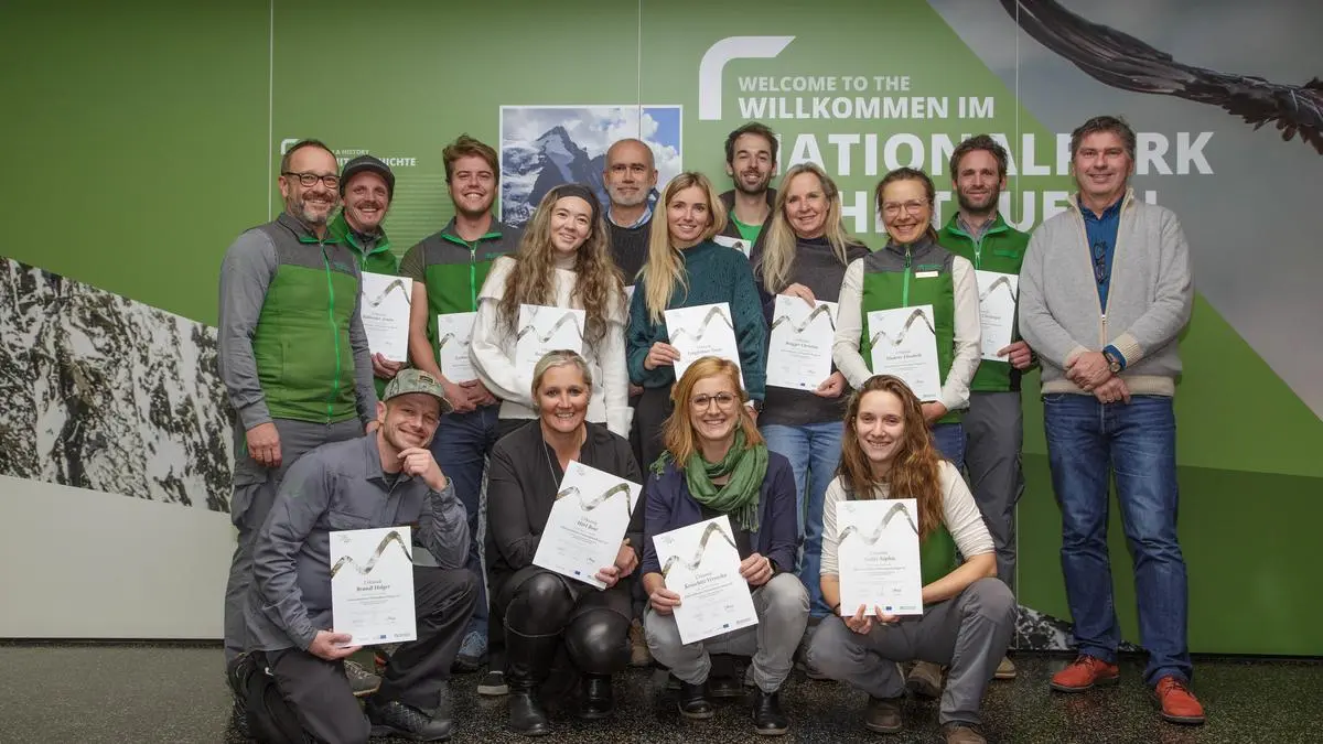 Das sind die 13 neuen Nationalpark-Ranger 