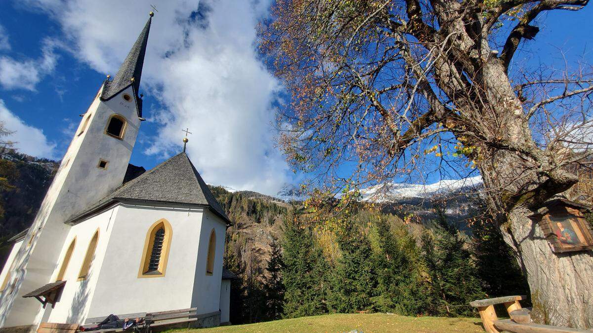 Der Weg zum Helenenkirchl ist derzeit gesperrt