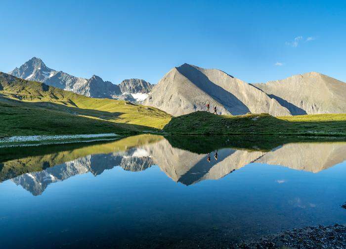 Osttirol punktet im Sommer mit seinem Wandergebiet