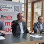 Erwin Bachmann, Erwin Zangerl und Christan Eder 