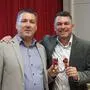 Andreas Unterrieder mit dem neuen Stadtparteivorsitzenden Gemeinderat Christian Klammer