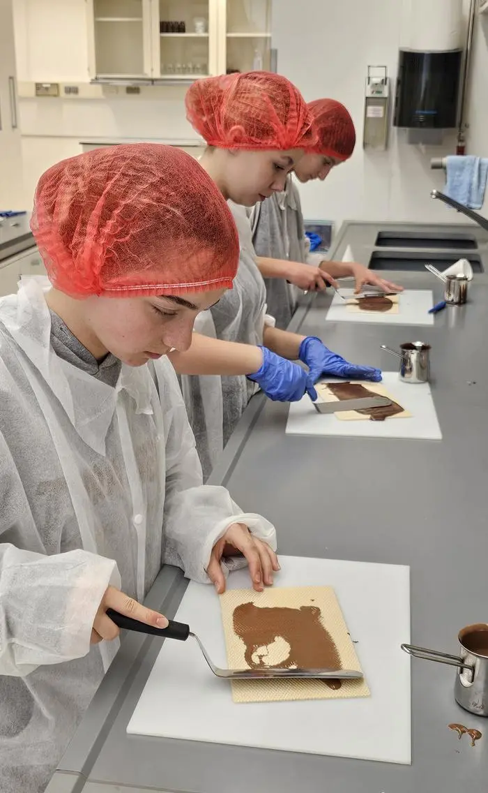 Die eigenen Waffeln konnten gebacken werden 