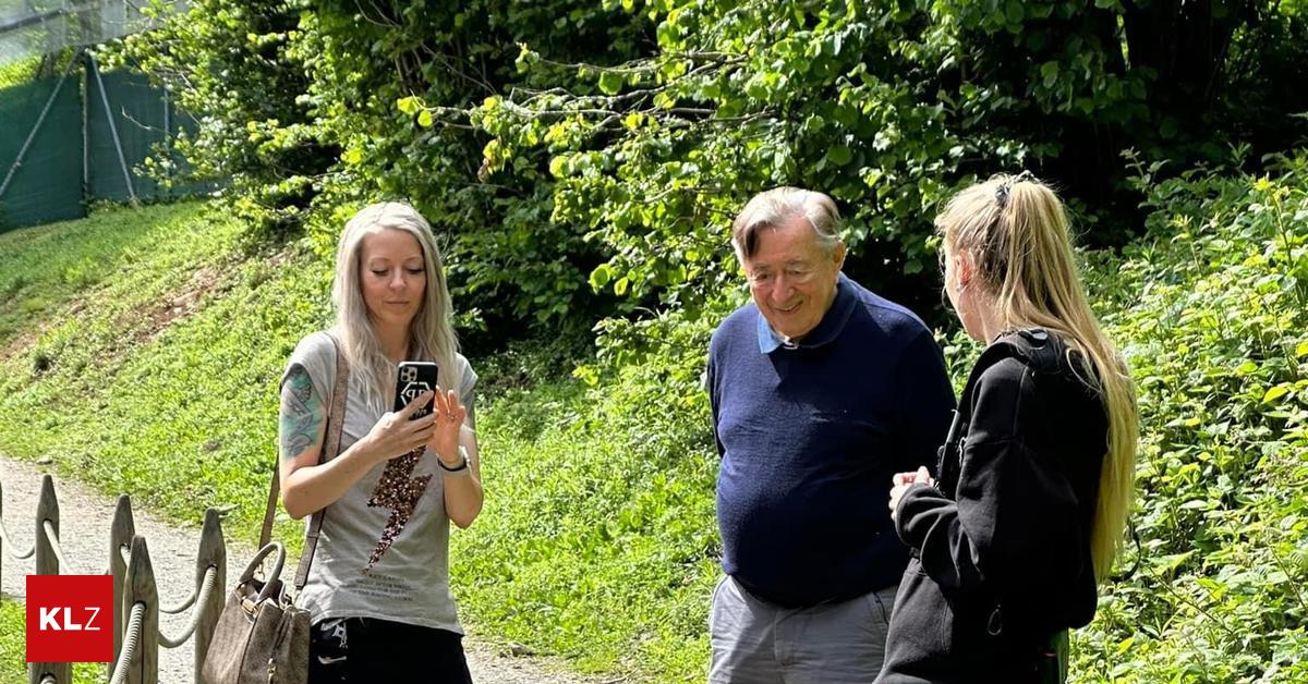 Affenberg Landskron: Vor Hochzeit besuchte Richard Lugner mit „Bienchen ...
