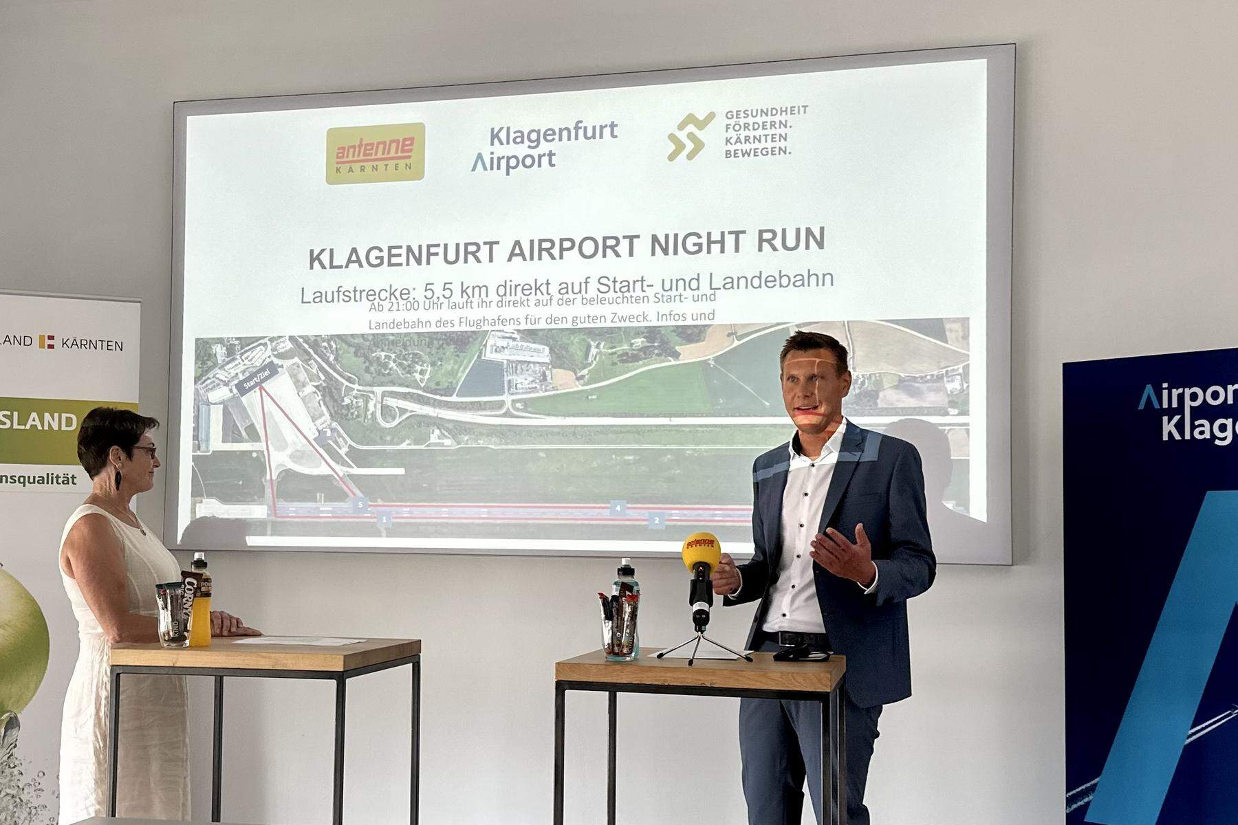 Flughafen Klagenfurt öffnet Start- und Landebahn für Night Run