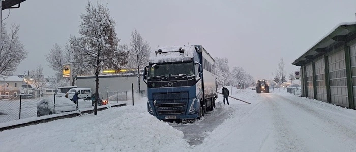 Schnee in Lienz