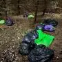 Im November des Vorjahres wurden Müllsäcke in einem Wald am Verditz entdeckt 