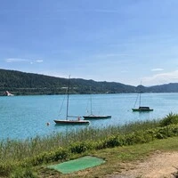 Das Einsatzgebiet am Wörthersee auf Höhe Bad Saag