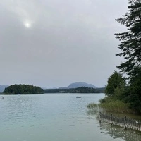 Am Faaker See sorgte der Sahara-Staub für eine ganz eigene Stimmung