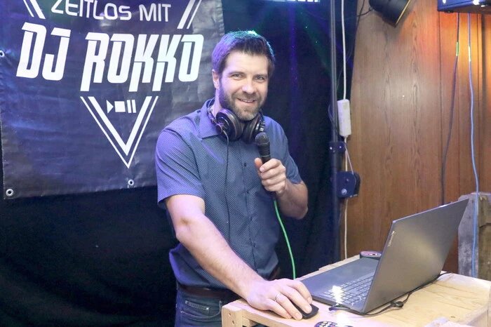 ... und DJ „Rokko“. 