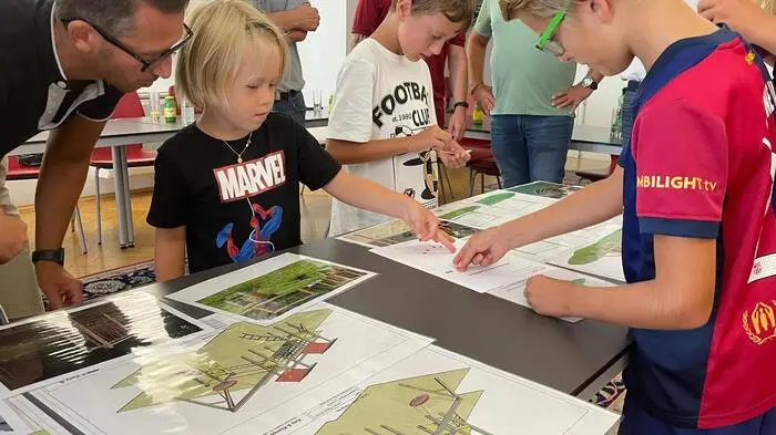 Die Qual der Wahl: Sieben Kinder mussten sich entscheiden 