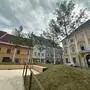 Der Pop-Up-Park, der sich in St. Veit entfaltet.