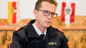 Landesfeuerwehrkommandant Rudolf Robin