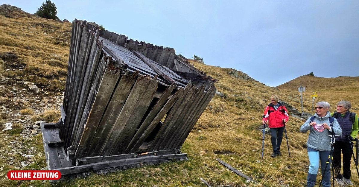 „Steht auf dem Kopf“: Schutzhütte in Kärnten ist ein Totalschaden