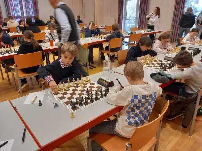Locker und ohne Nervosität startet Demian in die Spiele 