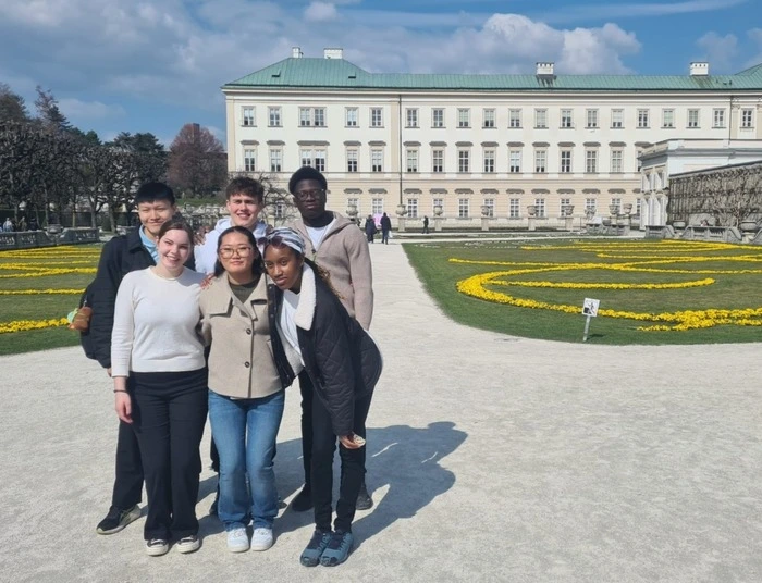 Zwischenstopp im Mirabellgarten in Salzburg 