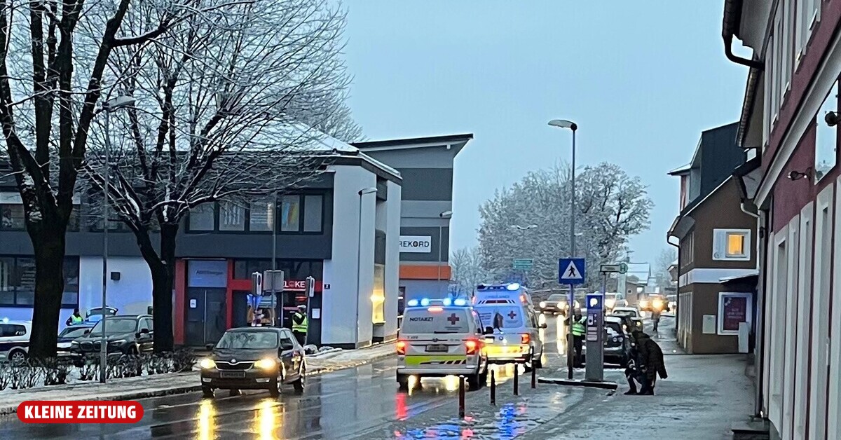 District Commissioner hit by car on crosswalk