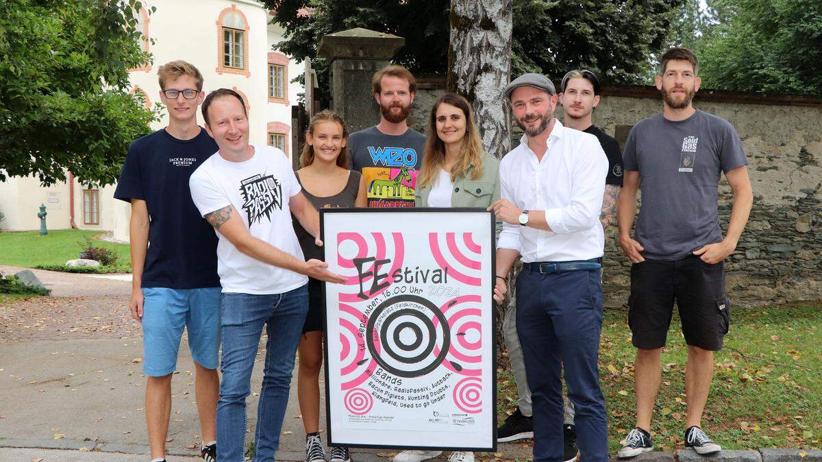 Sieben Bands und ein Verein laden heuer zum „Fe‘stival‘ nach Feldkirchen