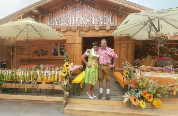 14 Jahre war Reichmann auf der Wiesn. Immer an ihrer Seite Ehemann Günter 