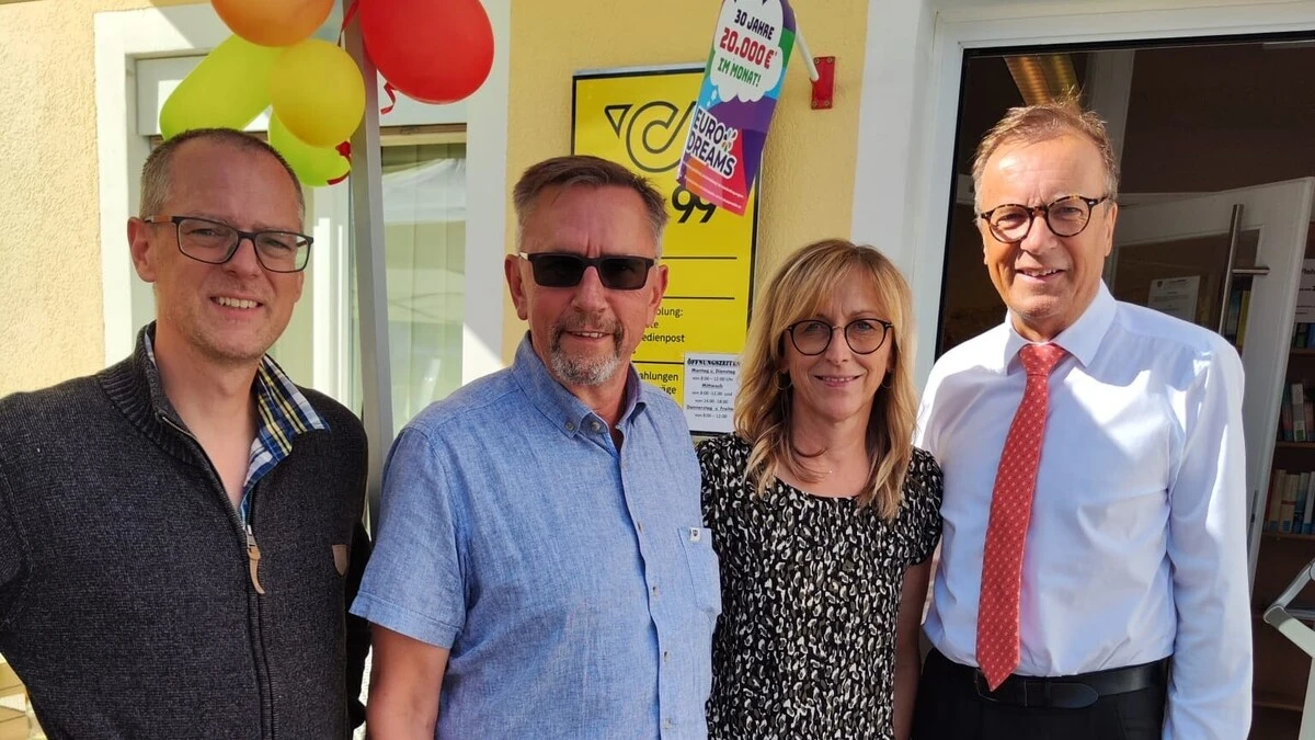 Wurzer, Pacher, Kohlweiß und Walder (von links)