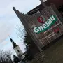 Ein Ortsschild mit der Aufschrift Gnesau 