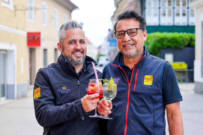 Manuel Knapp und Roland Pink organisieren gemeinsam das Havana am Wiesenmarkt 