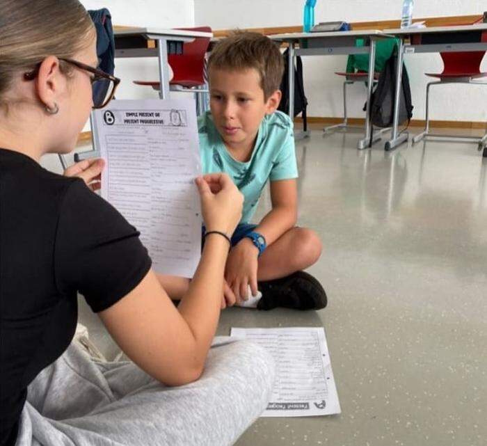 Der Stoff aus dem vergangenen Schuljahr wird in der Sommerschule wiederholt 