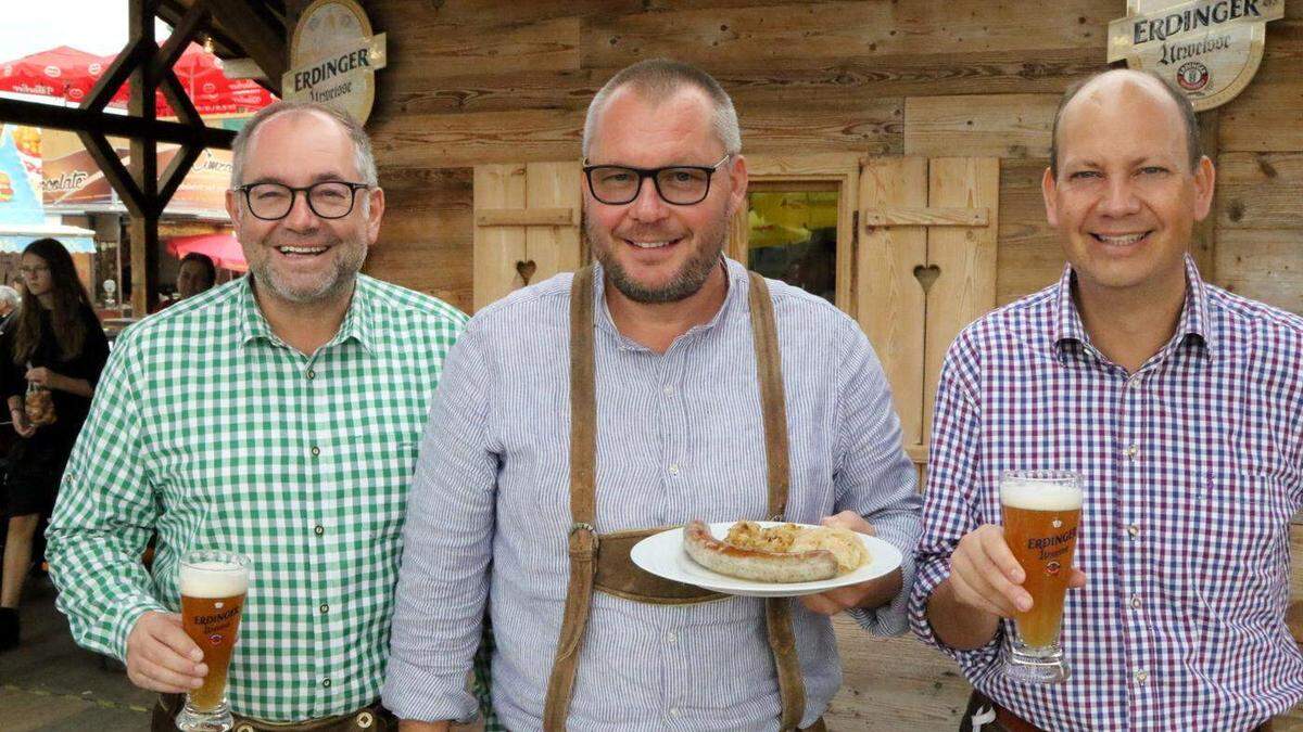 Dietmar Hoi  (ganz links) gönnt sich heuer eine Auszeit, Harald Taupe und Robert Ruhdorfer bleiben als starkes Duo 