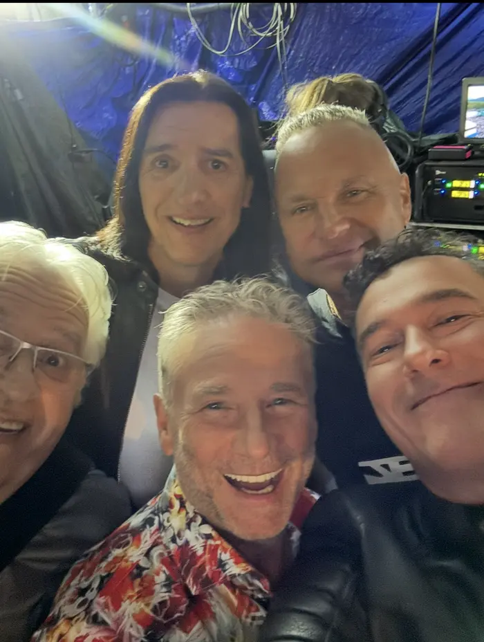 Backstage bei der Starnacht 