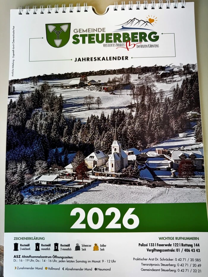 Der Kalender 2026