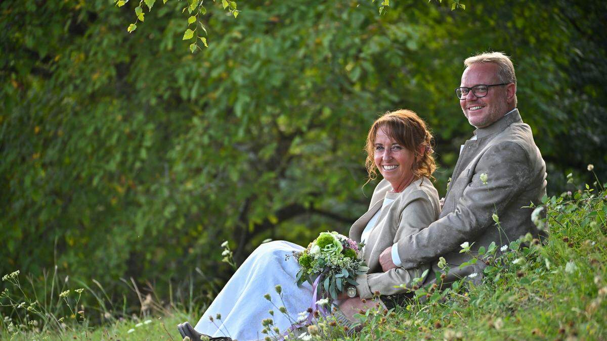 Marion Ilse und Horand Gailer sind seit August ein Ehepaar